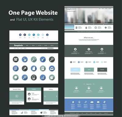 網(wǎng)頁與網(wǎng)站設計模板圖片的實用指南